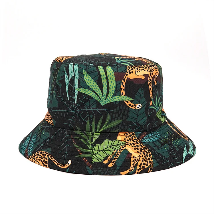 Hip Hop Animals Summer Outdoor Bucket Hat