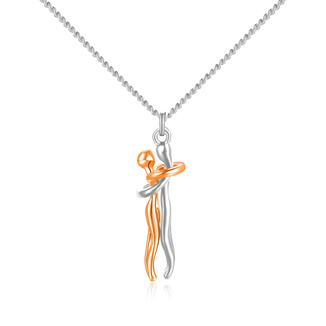 For Love - To My Smokin' Hot Woman Hug Necklace