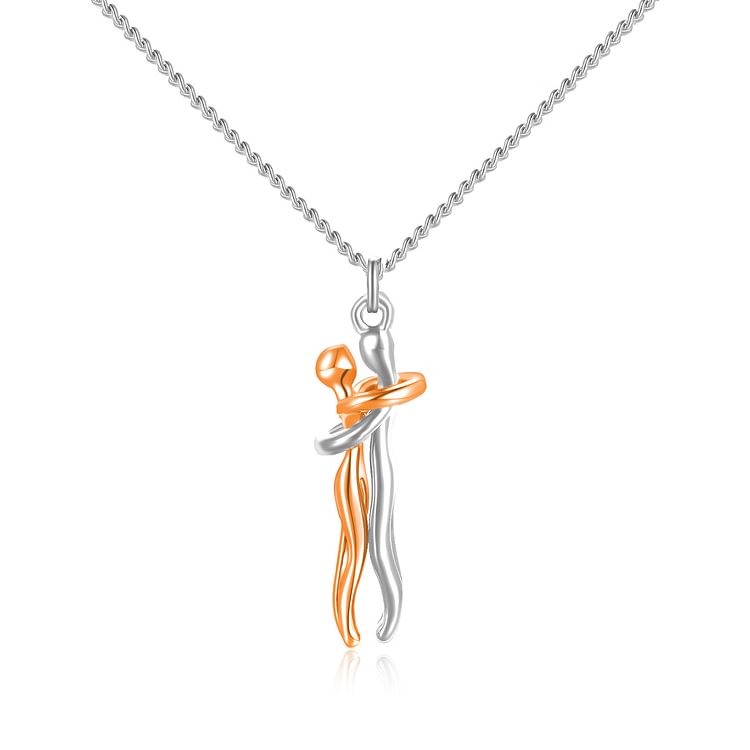 For Love - To My Smokin' Hot Woman Hug Necklace