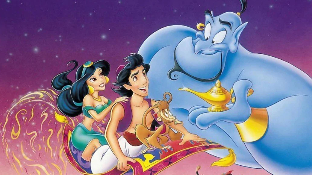 Aladdin with Jasmine & Genie Paint by Numbers Kits QM3206