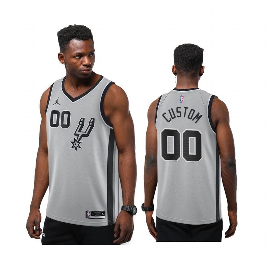 Custom San Antonio Spurs Statement Jersey mysite