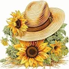 (Multi-Style)Simple Animal Flower-Partial Special Shaped Diamond Painting 40*40CM