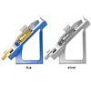 Metal Arrow Tail Feather Sticking Device Adjustable Archery Fletching Stick