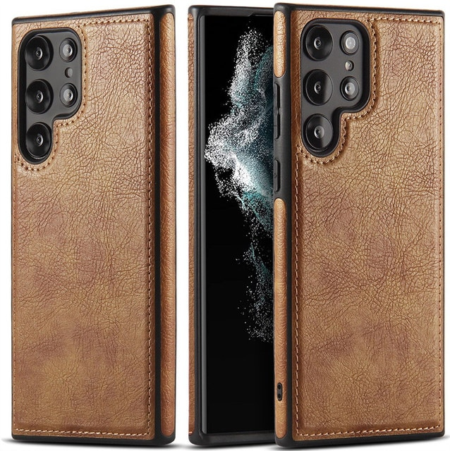Fashion PU Leather Case Silicone Phone Case