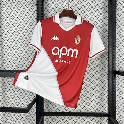 2025-2026 AS Monaco Home Football Shirt 1:1 Thai Quality Maxi Kit
