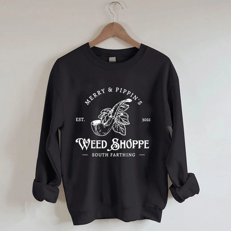 Merry & Pippin Weed Shoppe Sweatshirt