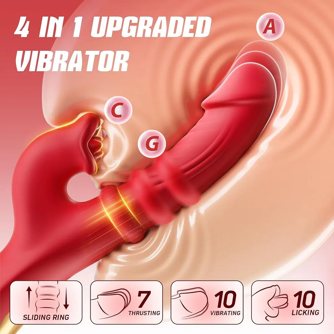 Rose Kiss & Rabbit Touch - Romp Pleasure Sex Toy Kit