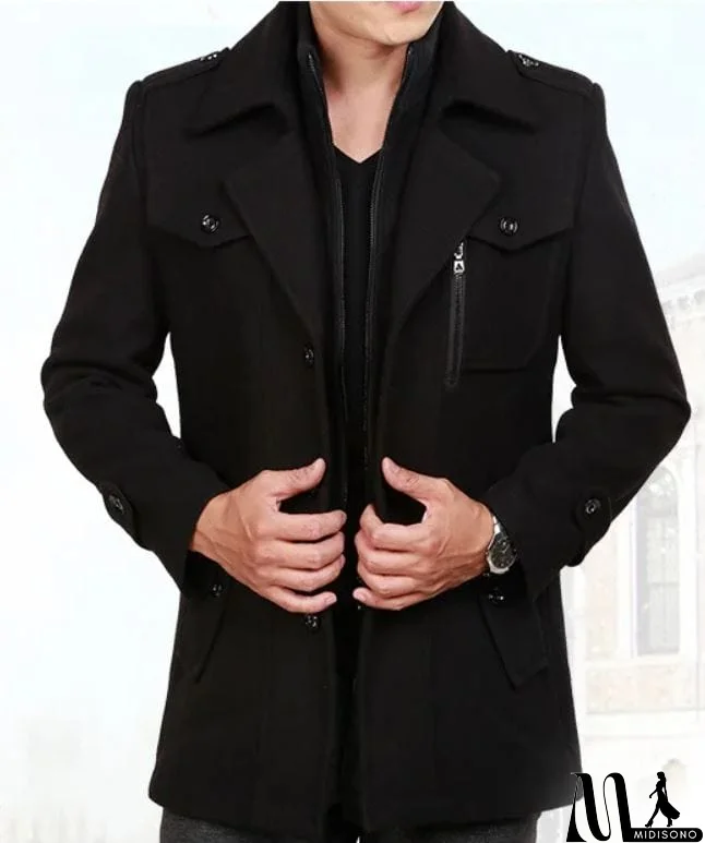 MidiSono - Classic and Stylish winter Coat