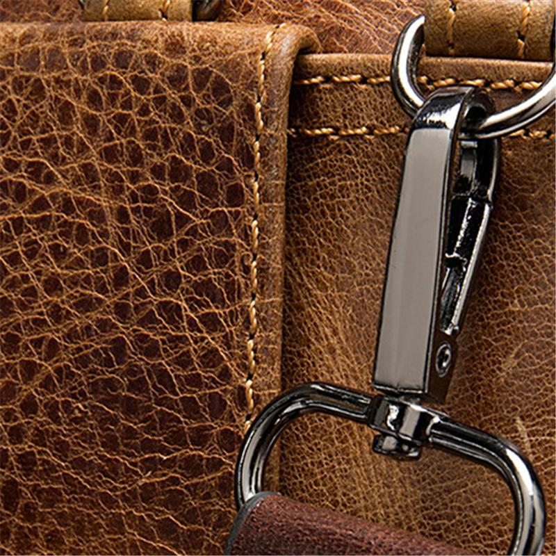 Retro Leather Crossbody Packs Waist Bag Shoulder Bags For Men