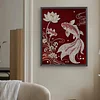 Diamond Painting-DIY Special Shaped Drill Pearl Painting Carp(35x45cm)