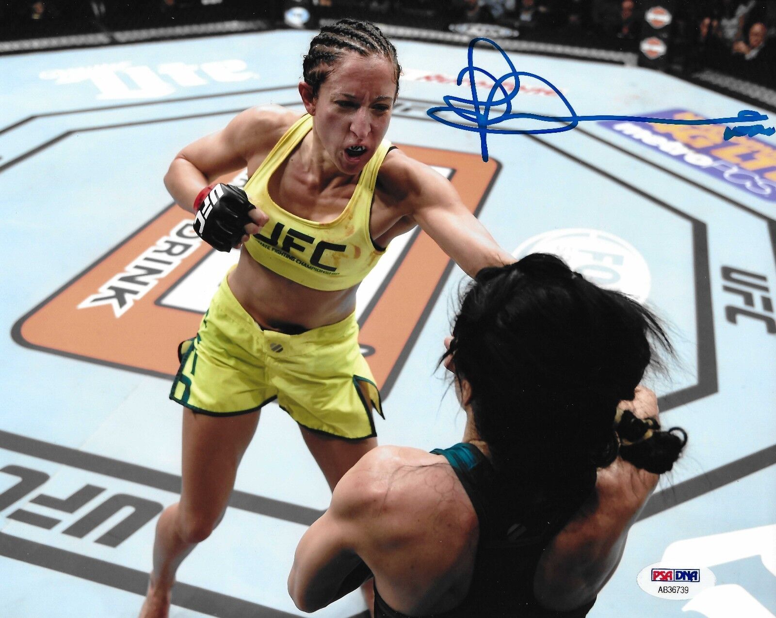 Jessica Penne Signed UFC 8x10 Photo Poster painting PSA/DNA COA TUF 20 Fight Picture Autograph 7