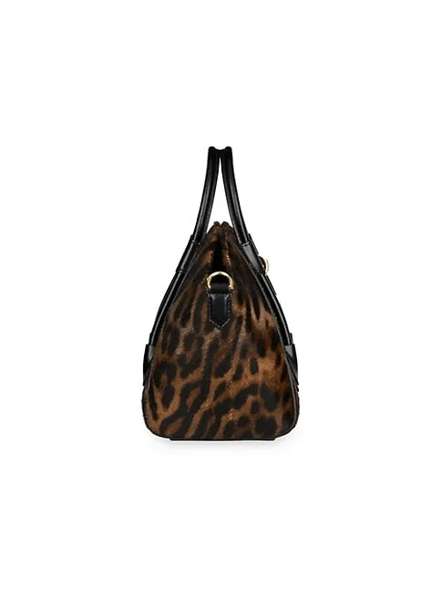  Givenchy Mini Antigona Lock Bag In Leopard Print Haircalf 5 out of 5 Customer Rating