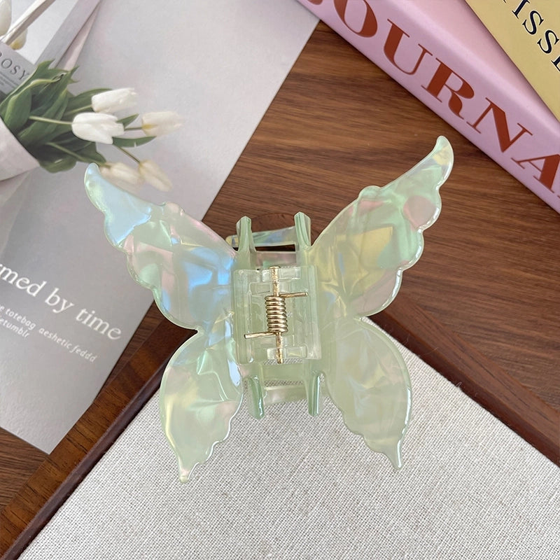Women’s IG Style Sweet Artistic Butterfly Acetic Acid Sheets Hair Claws