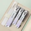 New Nail Clippers Set Household Anti-Splash Special Tool Ear Pick