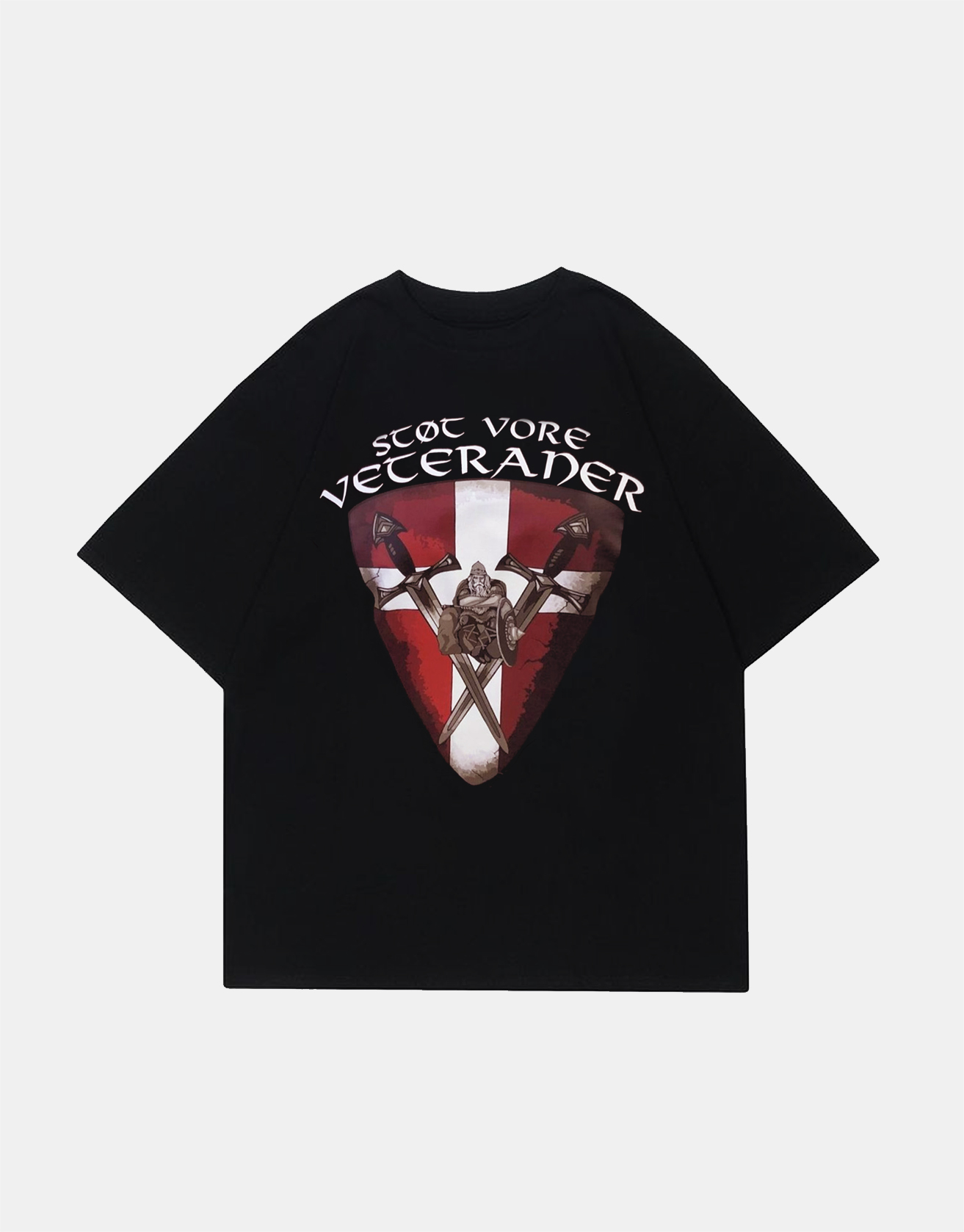 Nordic Viking Short Shield T-Shirt / TECHWEAR CLUB / Techwear
