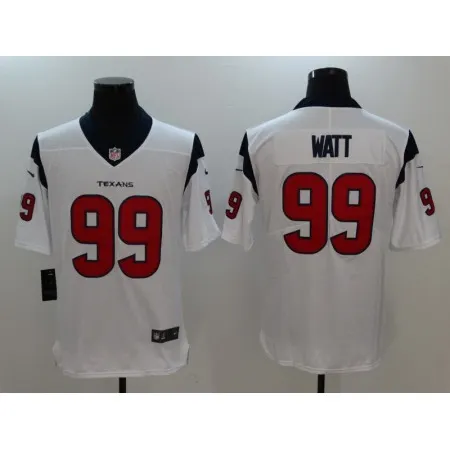 Men's Houston Texans #99 J.J. Watt  White Vapor Untouchable Limited Stitched NFL Jersey