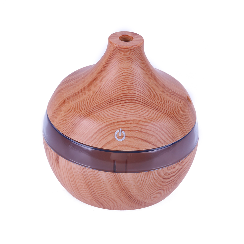 

USB 300ml Humidifier Purifier Wood Grain LED Essential Oil Diffuser, 501 Original