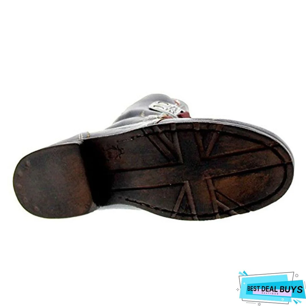 Men's Winter Casual Daily Boots Pu Breathable Warm Waterproof Black / Blue / Brown