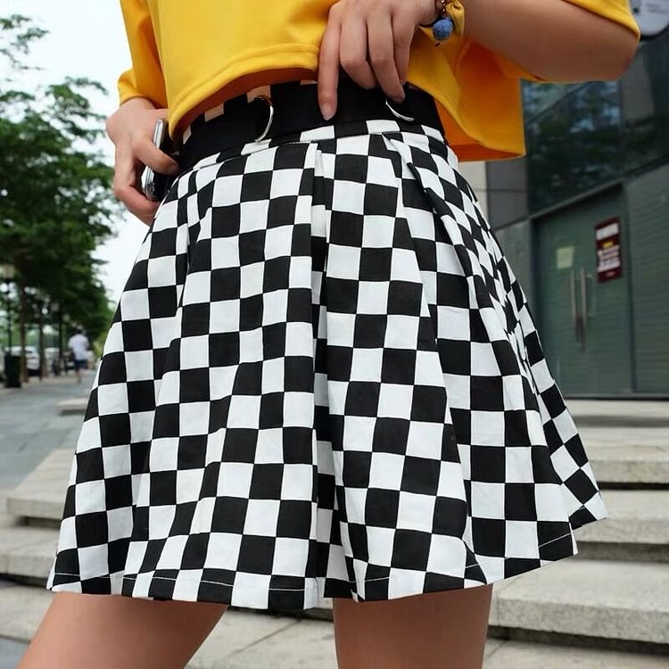 CheckMated Skirt