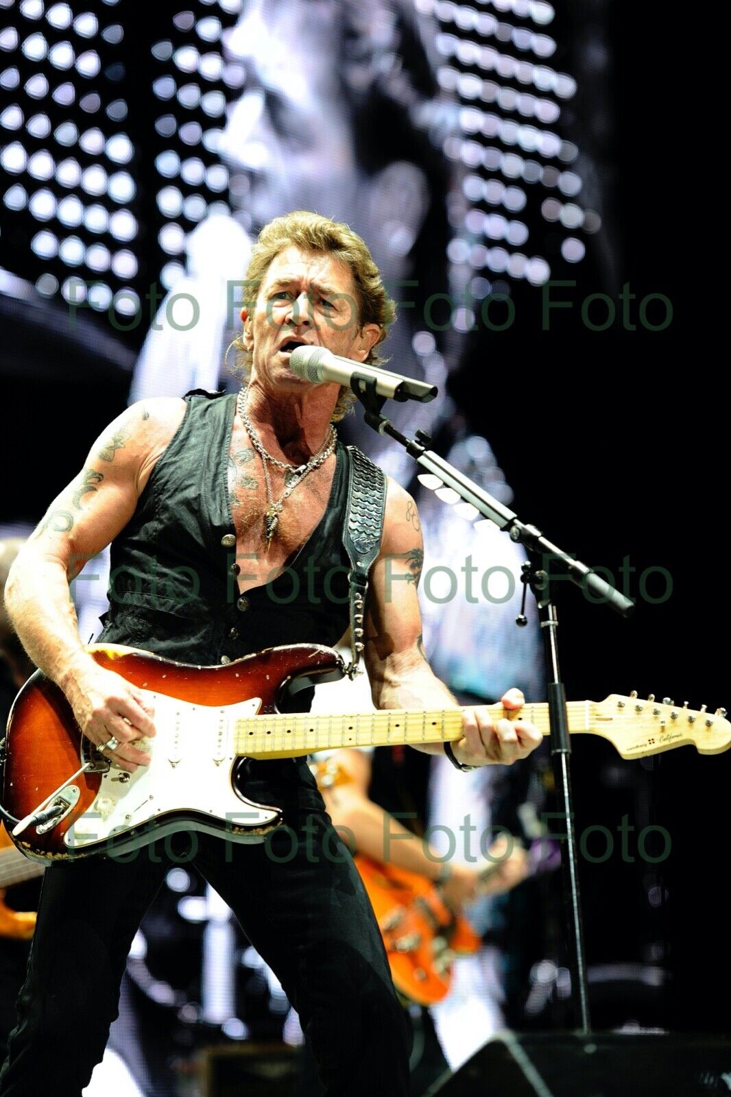 Peter Maffay Rock Pop Songs Music Photo Poster painting 20 X 30 CM Without Autograph (Be-8