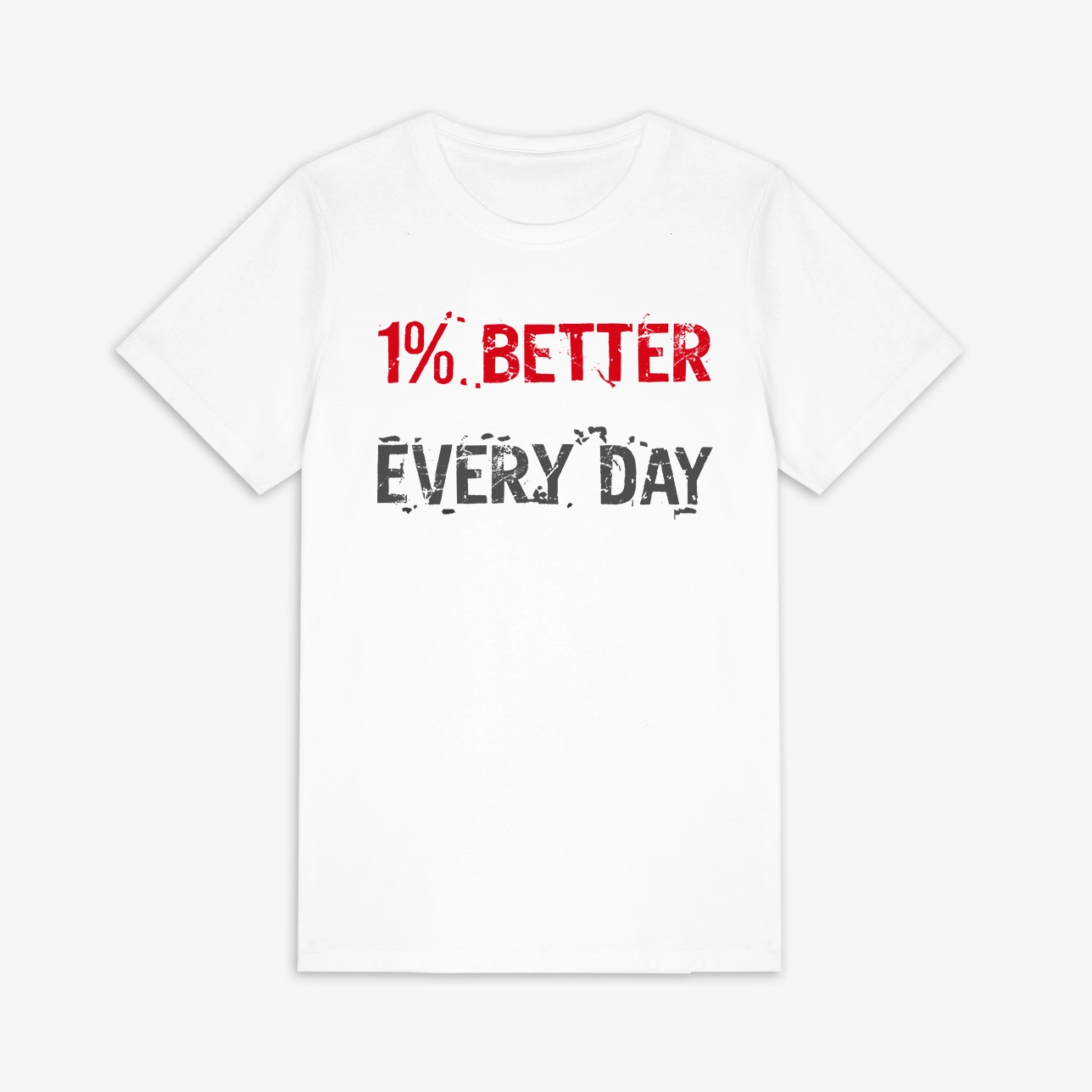 1% Better Every Day Printed Women's T-shirt
