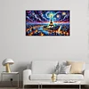 (70*40cm)Eiffel Tower - Full Round Drill Diamond Painting