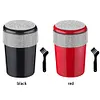 Car Ashtray with Lid Auto Ashtray Double Hole Flip Ashtray for Car Travel Agency
