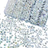 800Pcs 4/6/8/10mm Glass Beads for Jewelry Making Crystal Faceted Jewelry Beads with Holes for Bracelets Necklace Pendants Making Supplies