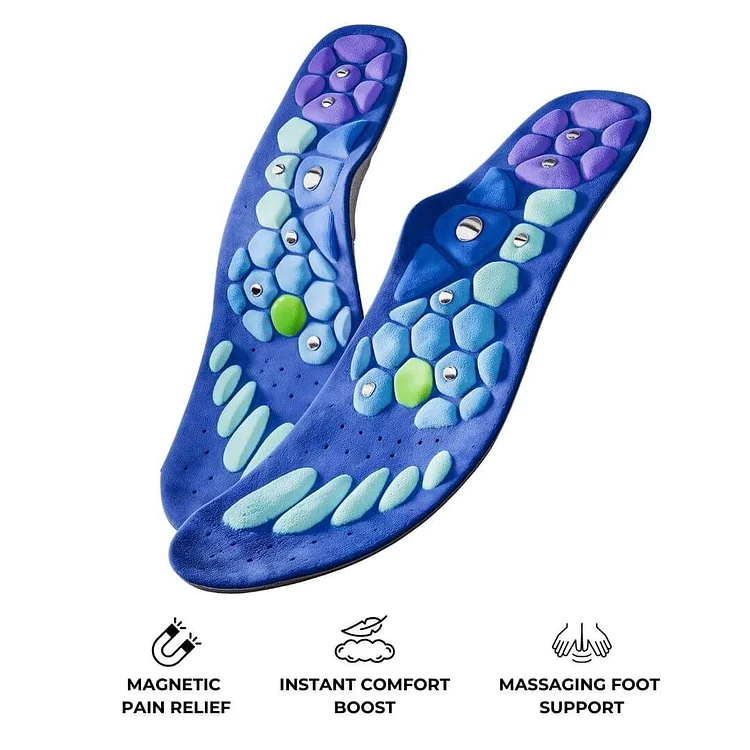  Magnetic Acupressure Insoles