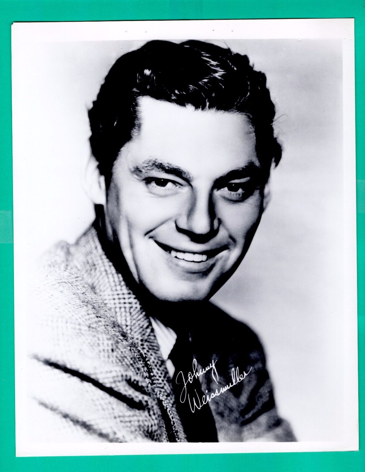 JOHNNY WEISSMULLER Actor Movie Star Vintage Photo Poster painting 8x10