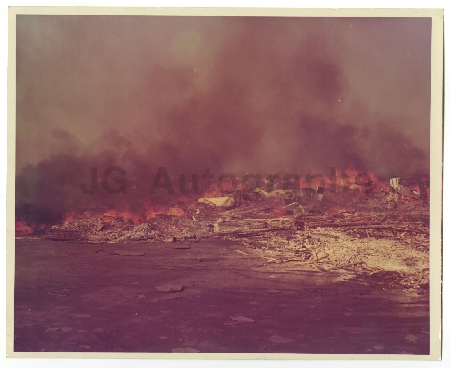 American Pollution - Vintage 8x10 Photo Poster paintinggraph - Washington DC - 1966