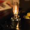 METAL OIL LAMP TRANSPARENT GLASS SMALL OIL LAMP SUITABLE FOR OUTDOOR CAMPING INDOOR HOME DECORATION ROOM OIL LAMP KEROSENE LAMP SUITABLE FOR TABLE DECORATION LIGHTING TABLE LAMP OIL LAMP