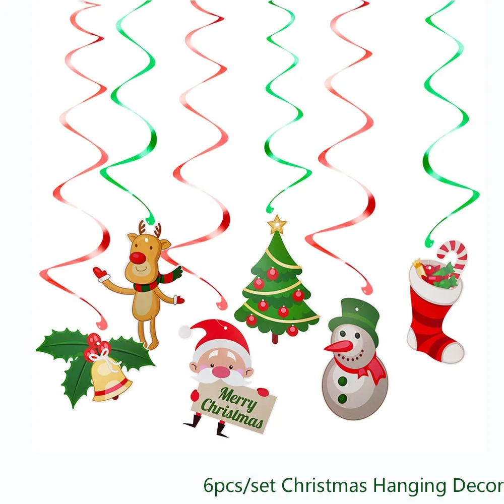 Christmas Decorations for Home Merry Christmas Balloons Banner Photo Booth Props 2022 Happy New Year Decorations Navidad 2020