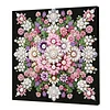 Framed Diamond Painting - Special Shaped - Flowers (25x25cm)