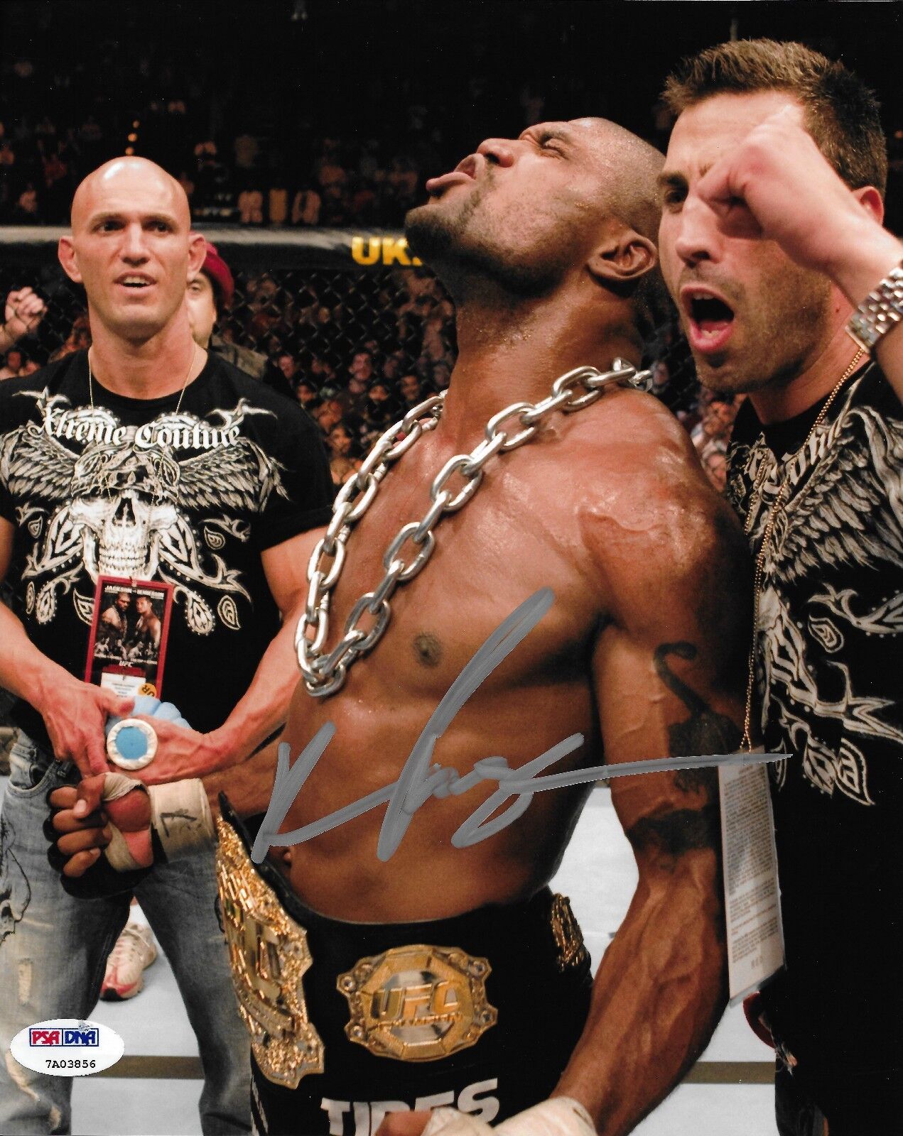 Quinton Rampage Jackson Signed UFC 75 8x10 Photo Poster painting PSA/DNA COA Picture Autograph 1