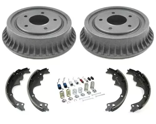 Dronehint Rear Brake Drum Drums & Shoes Fits 1985-2002 Astro Van Safari Van 4pc (For: GMC) Parts