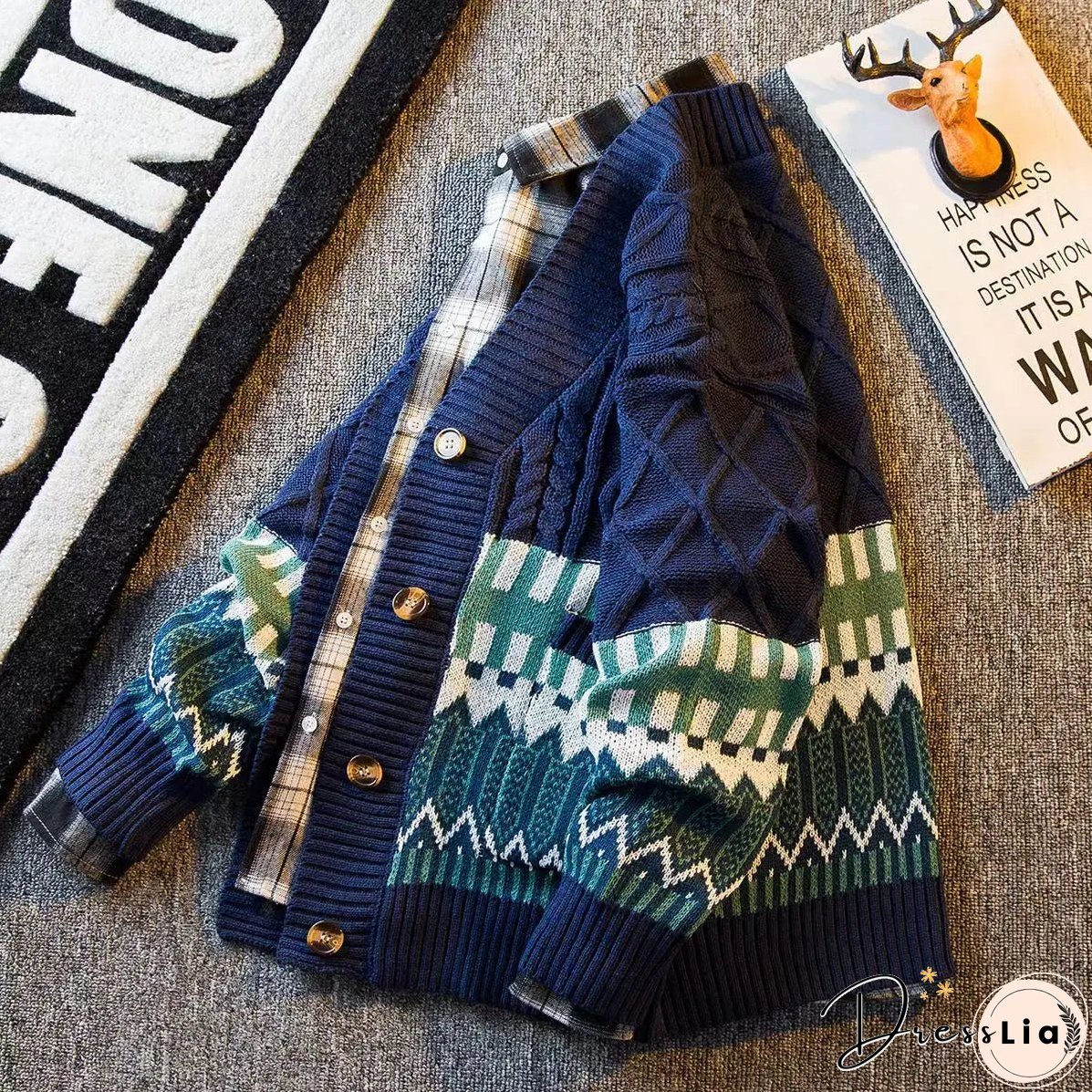 Ashland Wool Blend Knitted Cardigan