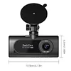 3 Channel Car DVR HD 1080P 2.0inch IPS 3-Lens Vehicle Dash Cam Auto Dashcam