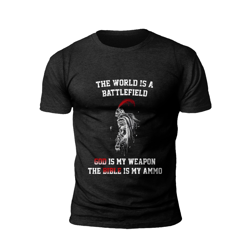 Battlefield Knight: Spiritual Warrior T-Shirt