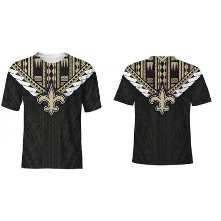 Men's New Orleans Saints Black T-Shirt BFLV