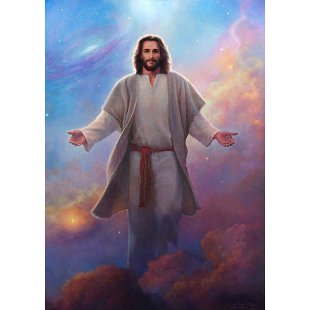 

30*40CM - Round Drill Diamond Painting - Jesus, 501 Original