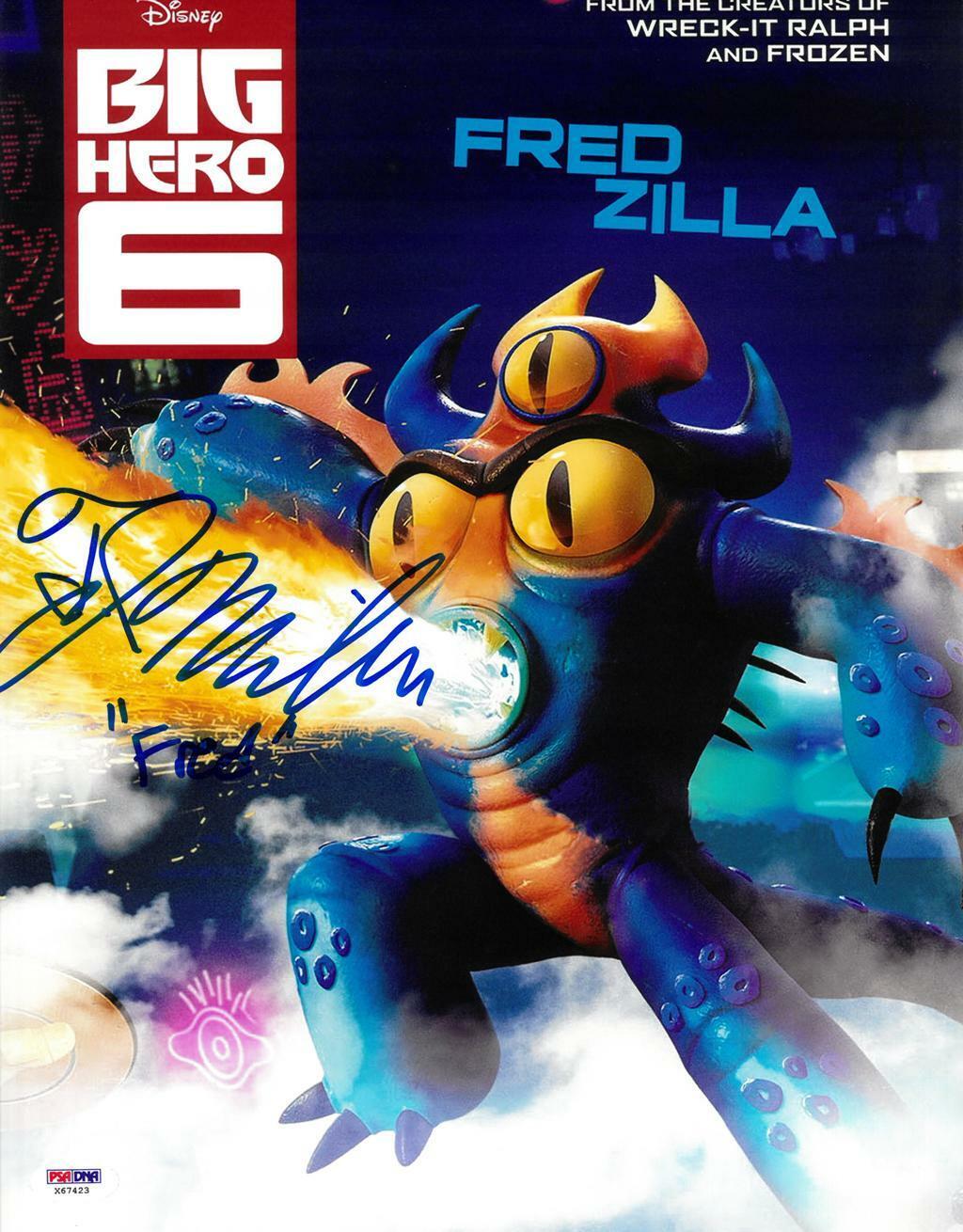 TJ Miller Signed Big Hero 6 Authentic Autographed 11x14 Photo Poster painting PSA/DNA #X67423