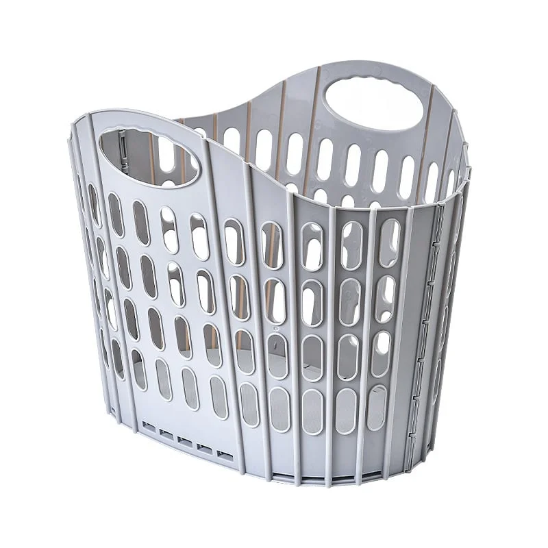 Fold Flat Easy Store Laundry Basket Hamper