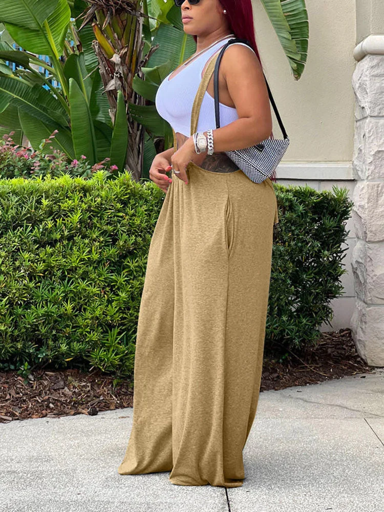 OMARI WIDE LEG OVERALLS