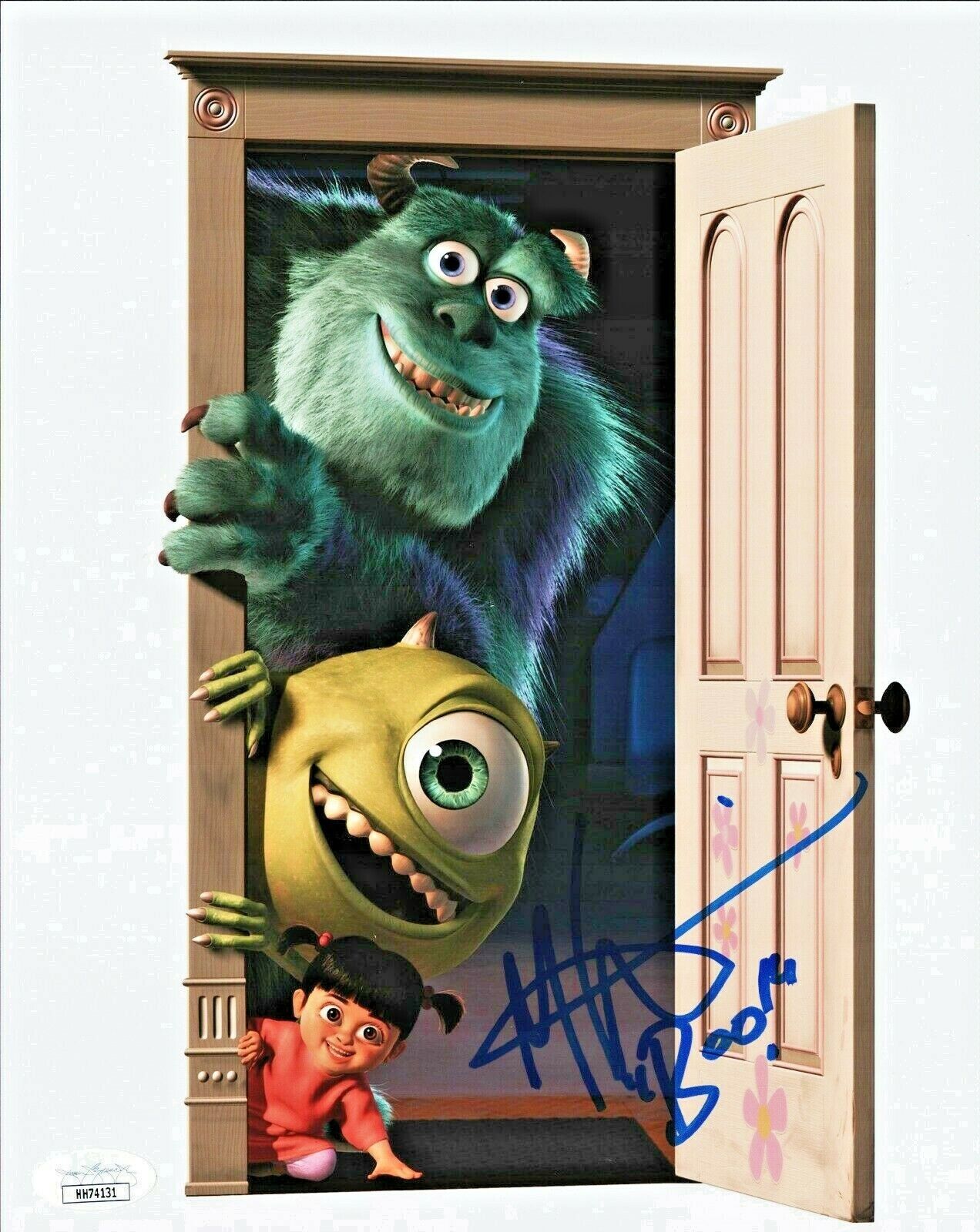 Mary Gibbs Monsters Inc Signed Autographed 8x10 Photo Poster painting JSA Certified COA