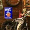 Huile moteur Socony - Panneaux en &eacute;tain m&eacute;tallique(20*30cm/30*40cm) - Garage