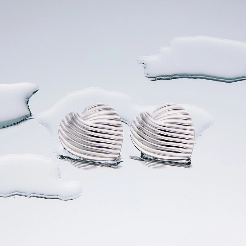 1 Pair Minimalist Geometric Plating Titanium Steel 18K Gold Plated Ear Studs