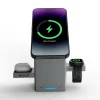 Multifunctional 3-in-1 Touch Magnetic Wireless Charger 15W Fast Charging Suitable For Apple Mobile Phones, Watches And Earphones