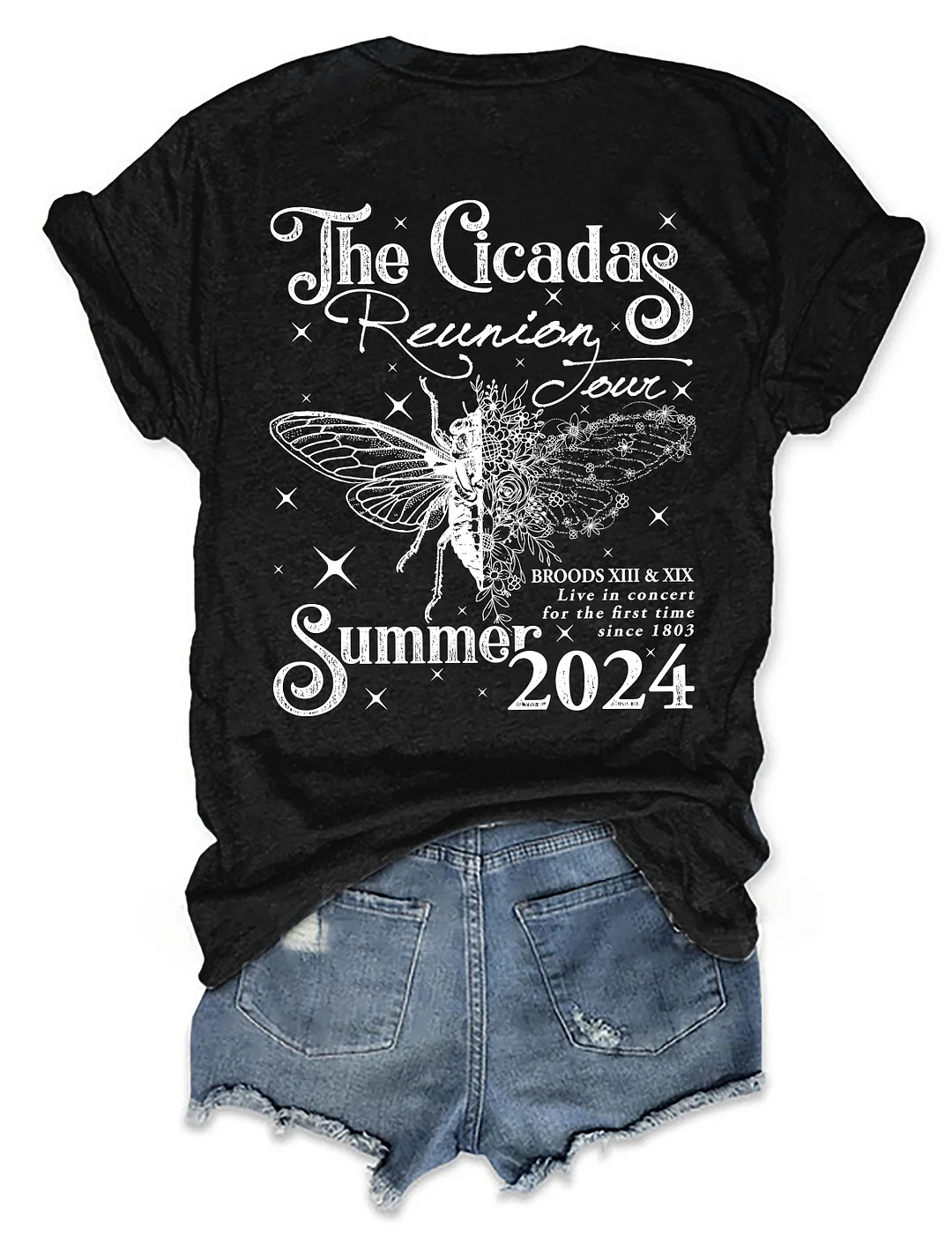 The Cicadas Reunion Summer Tour T-shirt