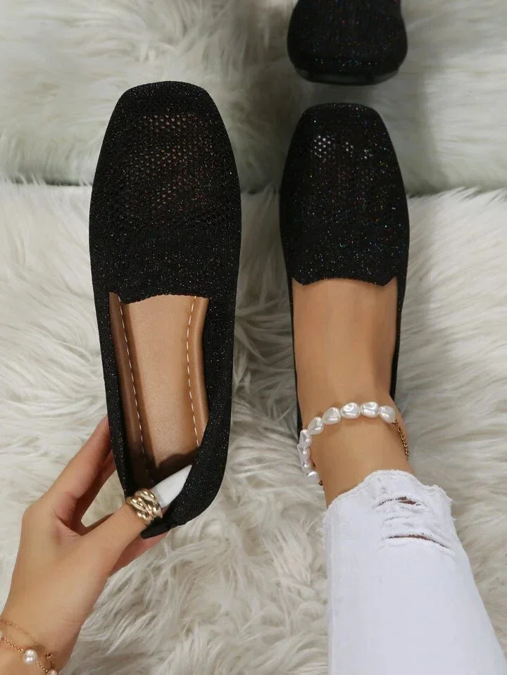 Step-In Elegance: Orthopedic Non-Slip Flat Shoes - Comfort Meets Style